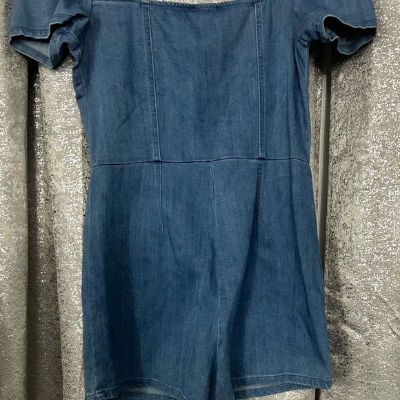 Denim romper - Picture 3 of 3